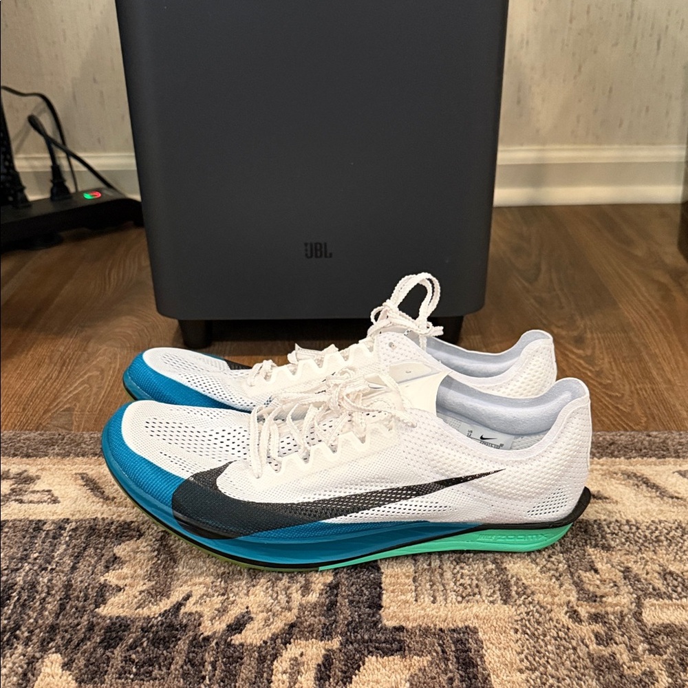 New Nike Dragonfly 2 Elite Mens White Spruce Track Field Spikes FZ9315 102